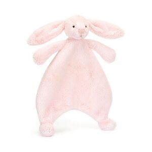 NWT Baby Jellycat Bashful Pink Bunny Comforter
